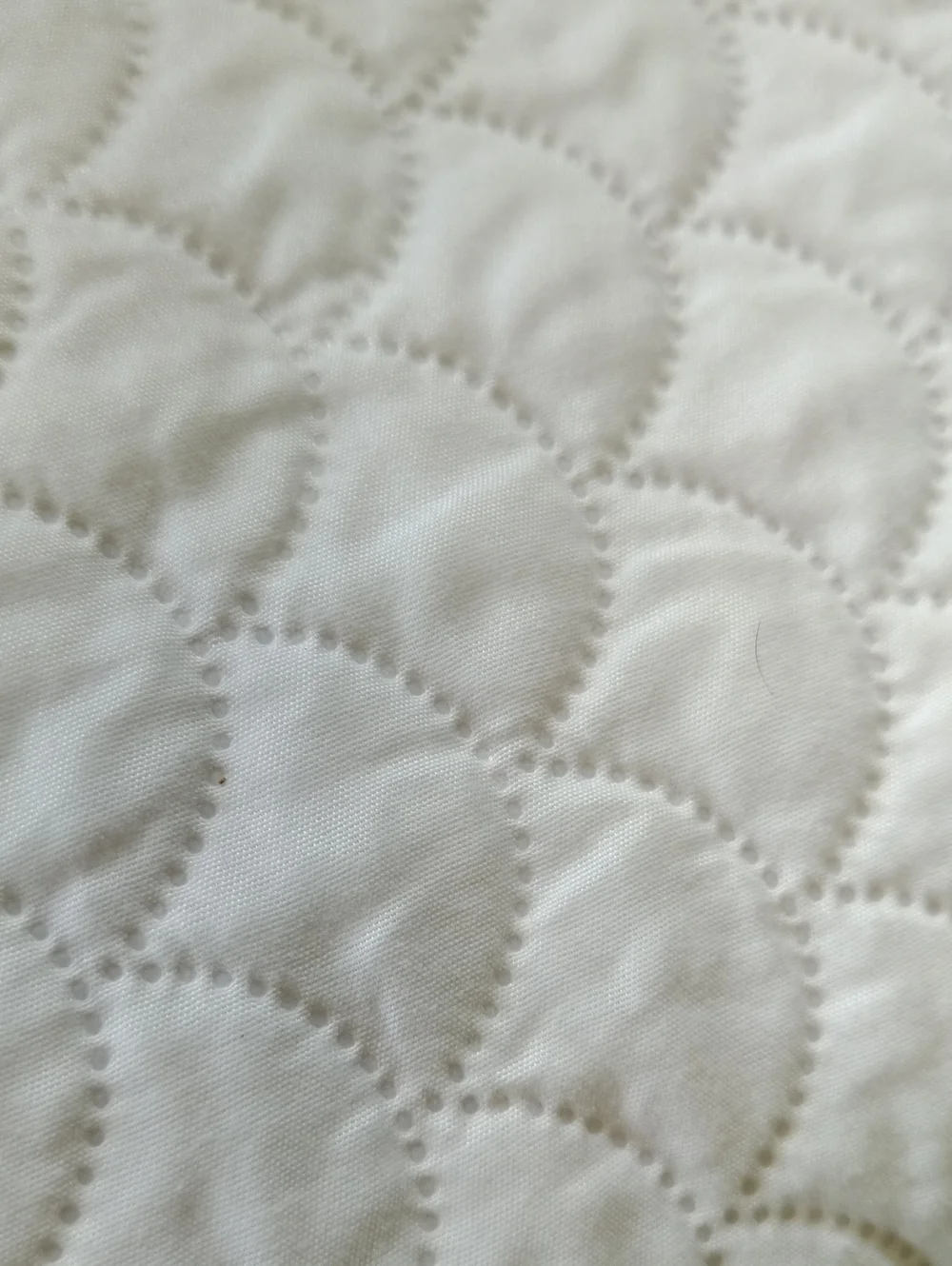 King Size White Quilt Only
